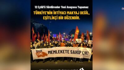 Türkiye Komünist Partisi'nden (TKP), 12 Eylül askeri darbesinin 46. yılı