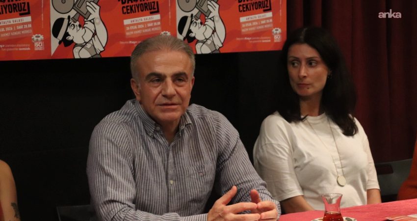 "Kestik Baştan Çekiyoruz" sloganıyla düzenlenen 21. Uluslararası İşçi Filmleri Festivali'nin