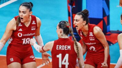 A Milli Kadın Voleybol Takımı, Avrupa Voleybol Şampiyonası’nda Azerbaycan’ı 3-0