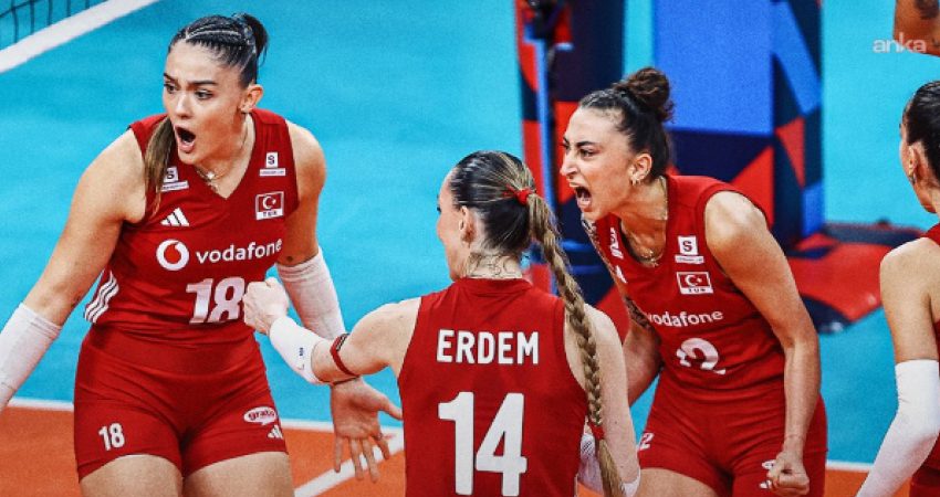 A Milli Kadın Voleybol Takımı çeyrek finalde: Rakip Almanya A Milli Kadın Voleybol Takımı, Avrupa Voleybol Şampiyonası’nda Azerbaycan’ı 3-0