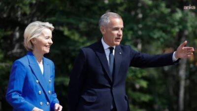 Avrupa Komisyonu Başkanı Ursula von der Leyen, Kanada'nın Avrupa Birliği'nin