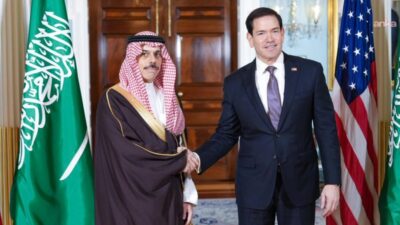 ABD Dışişleri Bakanı Marco Rubio, Suudi Arabistan Dışişleri Bakanı Prens