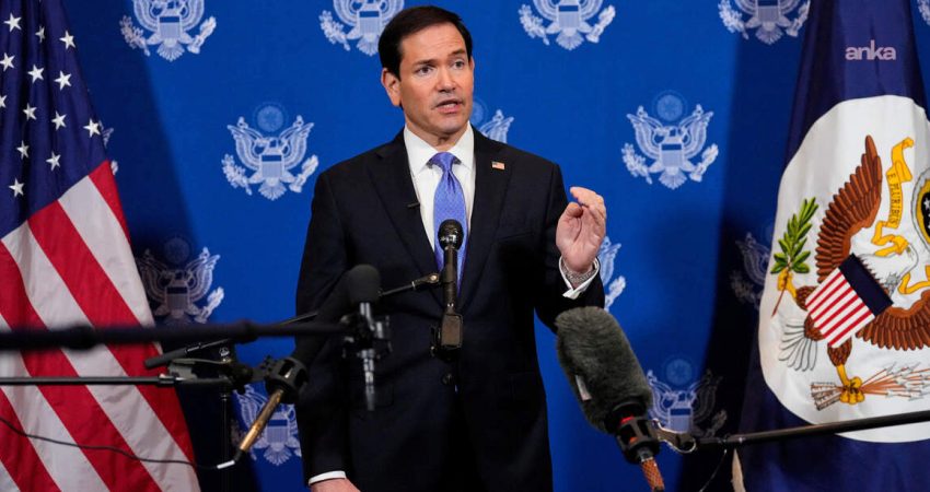 ABD Dışişleri Bakanı Marco Rubio, "İran sistemi, İran rejimi, Orta