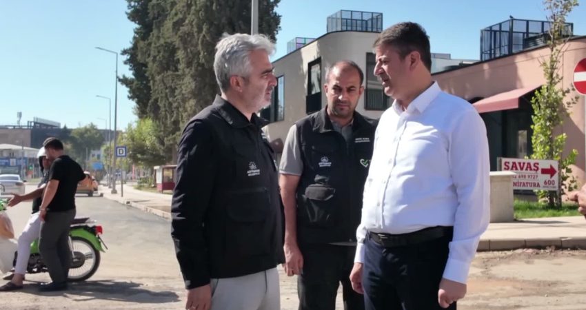 Adıyaman Belediyesi, İndere Yaşam Alanı’nın önemli bağlantı güzergahlarından Zey Caddesi’nde
