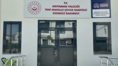 Adıyaman Belediyesi bünyesinde hizmet veren Yeni Mahalle Çocuk Kampüsü Gündüz