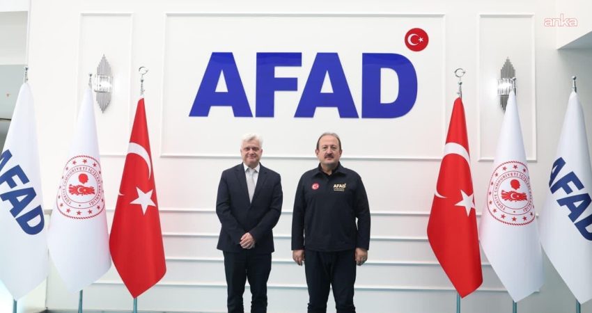 AFAD Başkanı Ali Hamza Pehlivan, UNICEF Avrupa ve Orta Asya