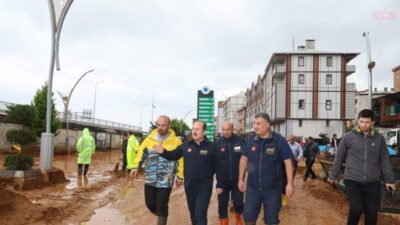 AFAD, Rize, Trabzon ve Giresun’da etkili olan yağışlar nedeniyle toplam