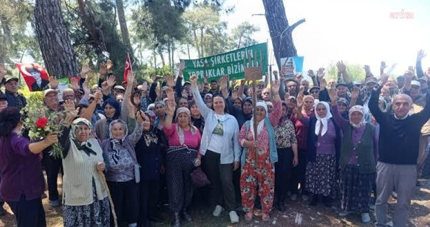 Muğla'nın Milas ilçesine bağlı İkizköy'ü kapsayan acele kamulaştırma kararına karşı