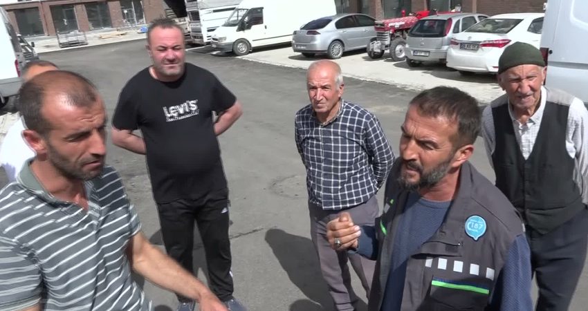 Malatya’nın Akçadağ ilçesinde 6 Şubat depreminin ardından yeni yapılan çarşıdaki