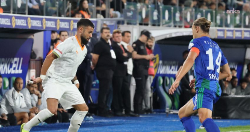 Trendyol Süper Lig'in 4. haftasında Corendon Alanyaspor, deplasmanda Çaykur Rizespor'u