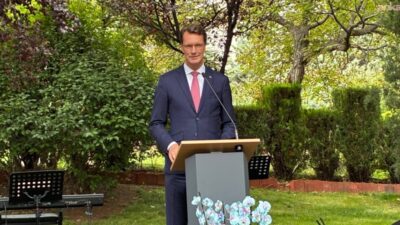 Almanya'nın Kuzey Ren-Vestfalya Eyaleti Başbakanı Hendrik Wüst, Alman Birliği Günü