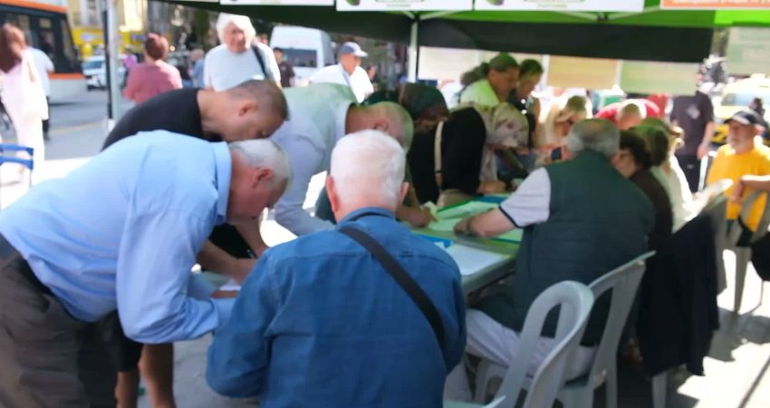 Alpu’daki maden projesine karşı Eskişehir’deki imza kampanyası sürüyor Eskişehir’in Alpu ilçesinde bulunan Esence, Uyuzhamamköyü ve Aktepe mahallelerine yapılmak