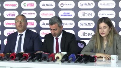 Amedspor Başkanı Nahit Eren ve Yüksek İstişare Kurulu Başkanı Nesih