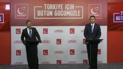 Anahtar Parti Genel Başkanı Yavuz Ağıralioğlu, Saadet Partisi Genel Başkanı