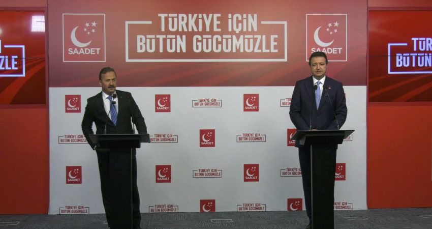 Anahtar Parti Genel Başkanı Yavuz Ağıralioğlu, Saadet Partisi Genel Başkanı