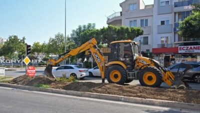 Antalya Büyükşehir Belediyesi, peyzaj çalışmalarıyla kenti hem güzelleştiriyor hem de