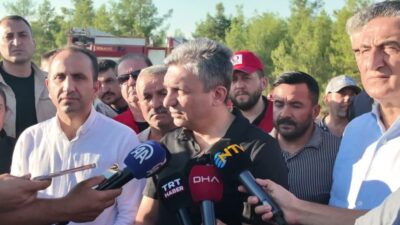 Antalya Valisi Hulusi Şahin, Antalya'nın Aksu ilçesinde geçen pazartesi çıkan