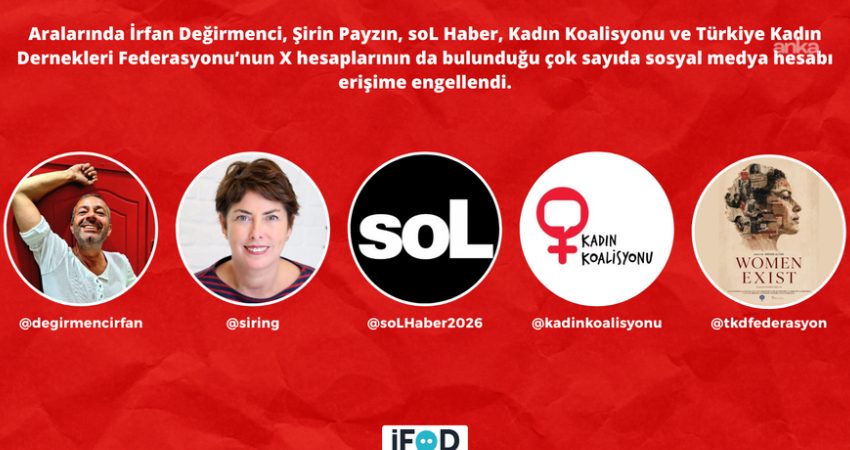 İfade Özgürlüğü Derneği'nden yapılan açıklamaya göre aralarında TİP Parti Meclisi