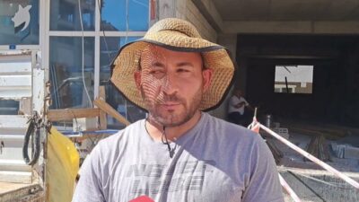 Ardahan’da kurulan halk pazarında satış yapmak için Iğdır’dan gelen bir