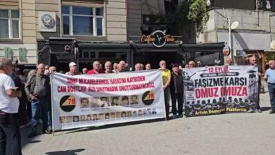 Artvin Emek ve Demokrasi Platformu'ndan, 12 Eylül 1980 askeri darbesinin