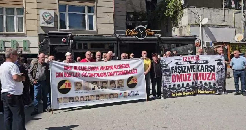 Artvin Emek ve Demokrasi Platformu'ndan, 12 Eylül 1980 askeri darbesinin