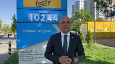 YENİ Parti Kayseri Milletvekili Aşkın Genç, 100 lirayı aşan akaryakıt