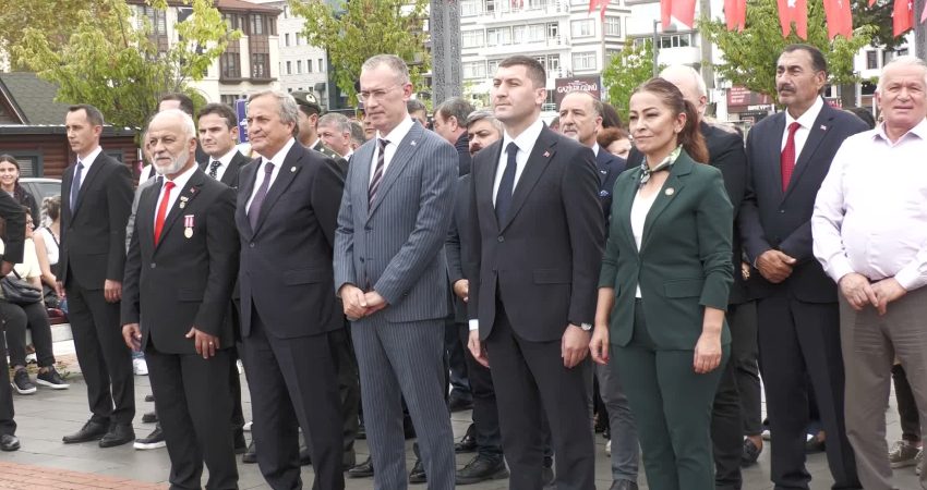 Atatürk’ün Ordu’ya gelişinin 102’nci yılı kutlandı Ulu Önder Mustafa Kemal Atatürk’ün Ordu’ya gelişinin 102'nci yılı dolayısıyla