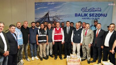 İstanbul'da balık sezonu başladı. İBB Başkanvekili Nuri Aslan, Beylikdüzü’nde bulunan