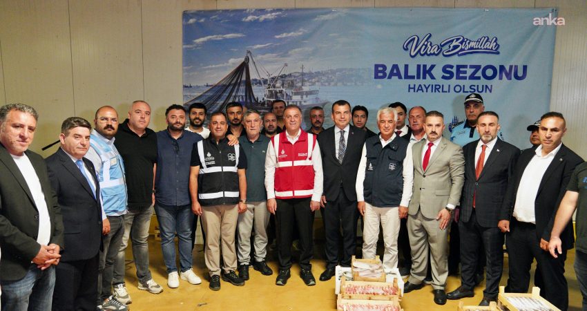 İstanbul'da balık sezonu başladı. İBB Başkanvekili Nuri Aslan, Beylikdüzü’nde bulunan