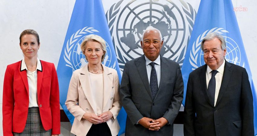 Avrupa Komisyonu Başkanı Von Der Leyen, BM Genel Sekreteri Guterres ile görüştü Avrupa Komisyonu Başkanı Ursula von der Leyen, Avrupa Konseyi Başkanı