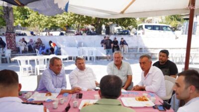 Ayvalık Belediye Başkanı Mesut Ergin, geçen günlerde orman yangını çıkan