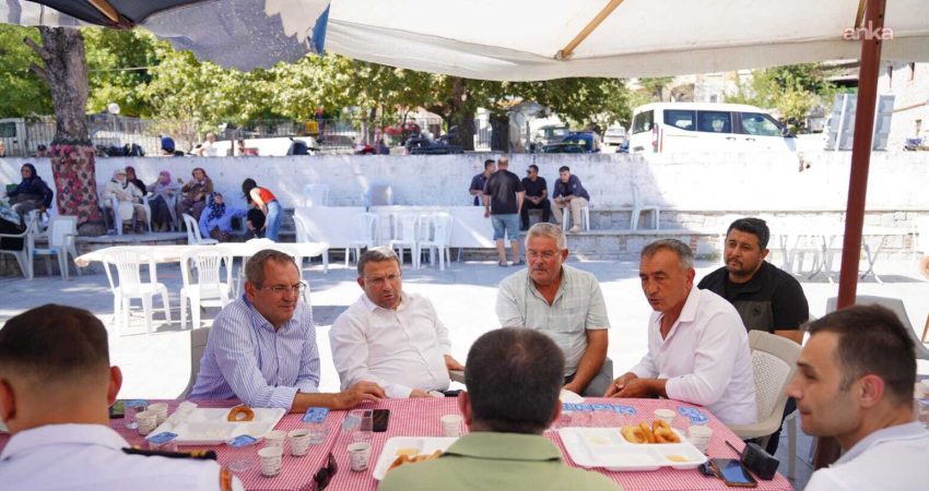Ayvalık Belediye Başkanı Mesut Ergin, geçen günlerde orman yangını çıkan