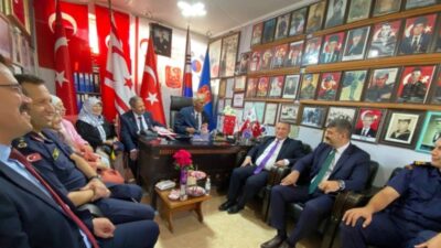 Ayvalık Kaymakamı Ömer Cimşit, 19 Eylül Gaziler Günü dolayısıyla Türkiye