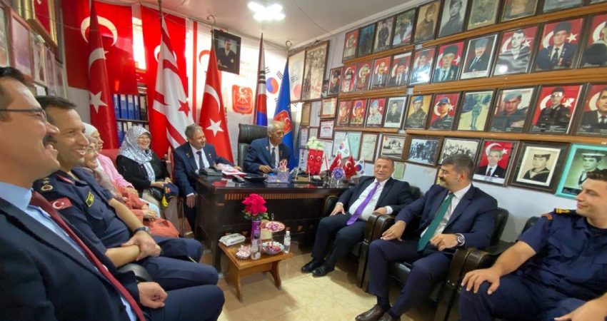 Ayvalık Kaymakamı Ömer Cimşit, 19 Eylül Gaziler Günü dolayısıyla Türkiye