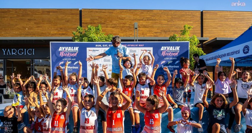 Uluslararası Ayvalık Kurtuluş Yarı Maratonu kapsamında bu yıl ilk kez