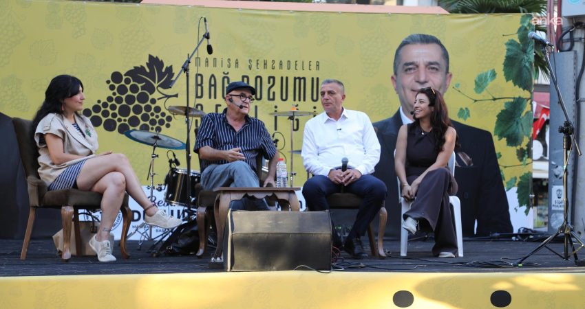 Manisa Büyükşehir Belediyesi ile Şehzadeler Belediyesi’nin düzenlediği "Bağ Bozumu Şenliği"