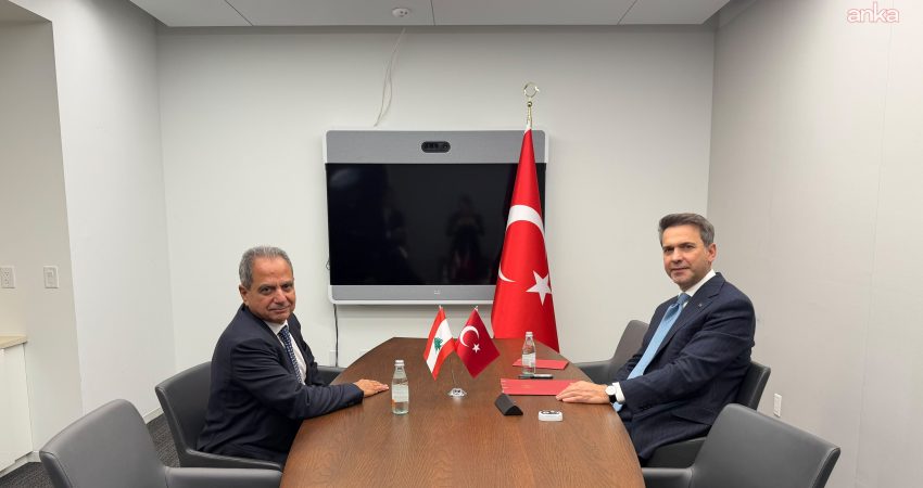 Bakan Bayraktar, Lübnan Enerji ve Su Bakanı Saddi ile görüştü Enerji ve Tabii Kaynaklar Bakanı Alparslan Bayraktar, Lübnan Enerji ve