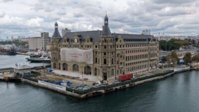 Kültür ve Turizm Bakanı Mehmet Nuri Ersoy, Haydarpaşa Gar Sahası’ndaki