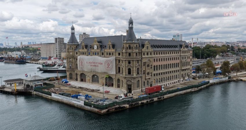 Kültür ve Turizm Bakanı Mehmet Nuri Ersoy, Haydarpaşa Gar Sahası’ndaki