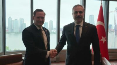 Dışişleri Bakanı Hakan Fidan, ABD'nin BM nezdindeki Daimi Temsilcisi Büyükelçi