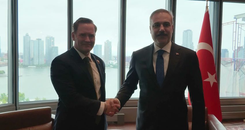 Dışişleri Bakanı Hakan Fidan, ABD'nin BM nezdindeki Daimi Temsilcisi Büyükelçi