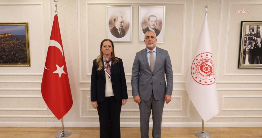 Bakan Işıkhan, DİSK Genel Başkanı Çerkezoğlu ile görüştü Çalışma ve Sosyal Güvenlik Bakanı Vedat Işıkhan, DİSK Genel Başkanı