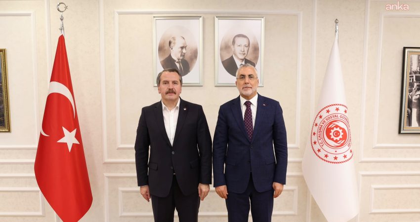 Memur-Sen Genel Başkanı Ali Yalçın, Çalışma ve Sosyal Güvenlik Bakanı