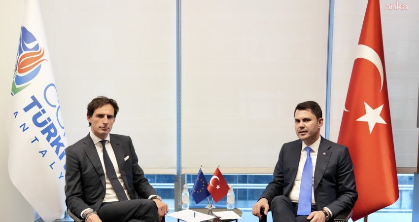 Çevre, Şehircilik ve İklim Değişikliği Bakanı Murat Kurum, Avrupa Komisyonu
