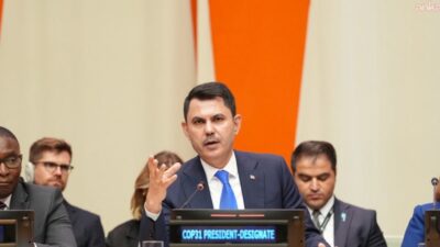 Çevre, Şehircilik ve İklim Değişikliği Bakanı Murat Kurum, New York’ta