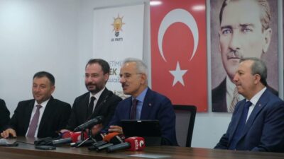 Ulaştırma ve Altyapı Bakanı Abdulkadir Uraloğlu, "Kürt kardeşlerimizle, Arap kardeşlerimizle,