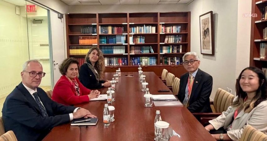 Dışişleri Bakan Yardımcısı Berris Ekinci, New York'ta Singapurlu mevkidaşı Albert