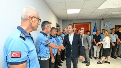 Balıkesir Büyükşehir Belediye Başkanı Ahmet Akın, Zabıta Haftası dolayısıyla Zabıta