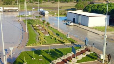 Balıkesir Büyükşehir Belediyesi, Bandırma’nın önemli ulaşım güzergahlarından Bursa-Çanakkale yolundaki 2