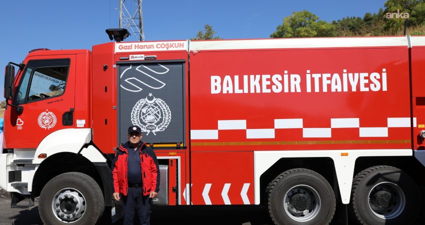 Balıkesir Büyükşehir Belediyesi, İtfaiye Haftası kapsamında görev sırasında şehit ve